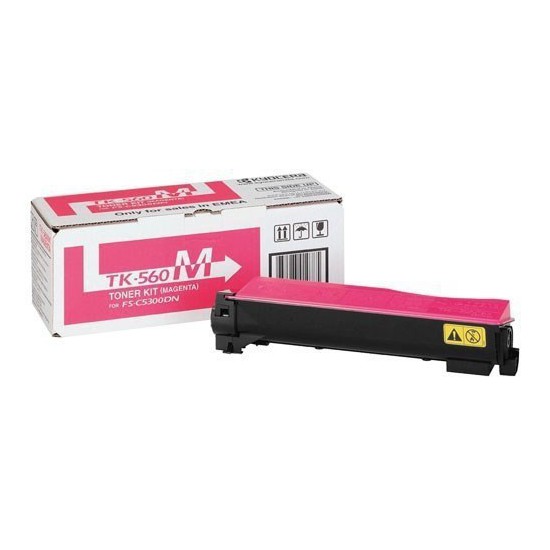 TONER LASER ORIGINAL KYOCERA TK560M FSC5300 MAGENTA 10000 PAGES