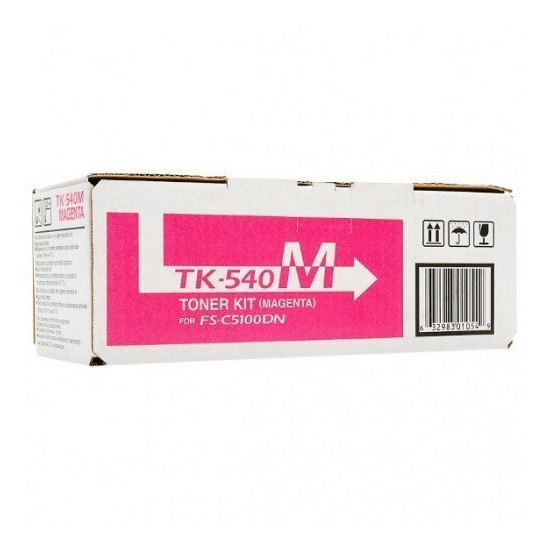 TONER LASER ORIGINAL KYOCERA TK540M FSC5100 MAGENTA 4000 PAGES