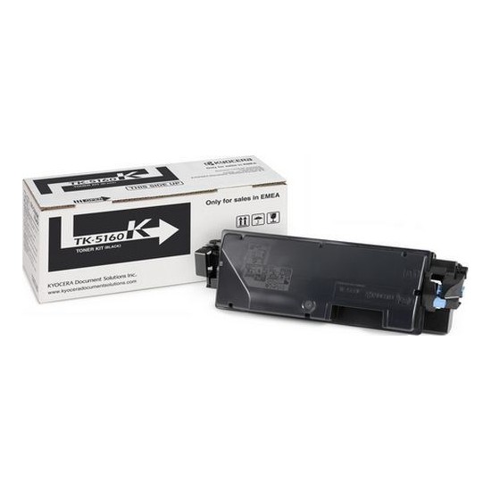 TONER LASER ORIGINAL KYOCERA TK5160 NOIR 16000 PAGES