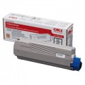 TONER LASER ORIGINAL OKI C5850/5950 - 43865724 NOIR 8000 PAGES