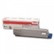 TONER LASER ORIGINAL OKI C801/821 - 44643003 CYAN 7300 PAGES