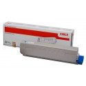 TONER LASER ORIGINAL OKI C822 - 44844615 CYAN 7300 PAGES