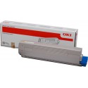 TONER LASER ORIGINAL OKI C831/841 - 44844505 JAUNE 10000 PAGES