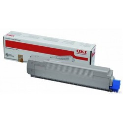 TONER LASER ORIGINAL OKI MC851 / MC861 - 44059167 CYAN 7300 PAGES