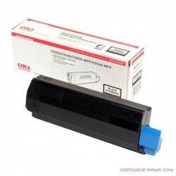 TONER LASER ORIGINAL OKI C5250/5450/5510 - 42127457 NOIR 5000 PAGES