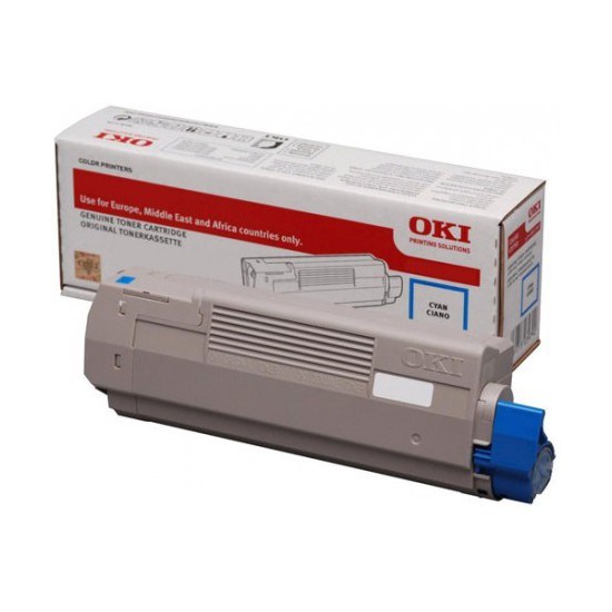 TONER ORIGINAL OKI C332 / MC363 / 46508711 CYAN 3000 PAGES