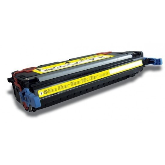 TONER LASER PREMIUM HP Q7582A CRG711 / EP711 JAUNE 6000 PAGES