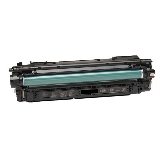 TONER LASER PREMIUM HP CF450A / 655A / 656A NOIR 12500 PAGES