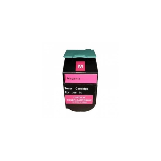 TONER LASER PREMIUM LEXMARK C540 / C540H1MG MAGENTA 2000 PAGES