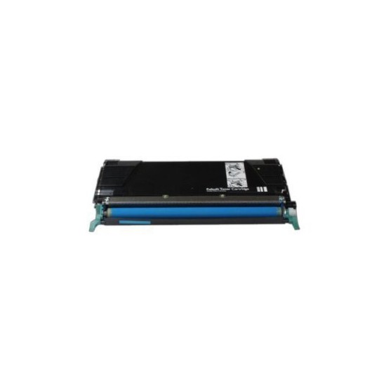 TONER LASER PREMIUM LEXMARK C734 / C734A1CG CYAN 6000 PAGES