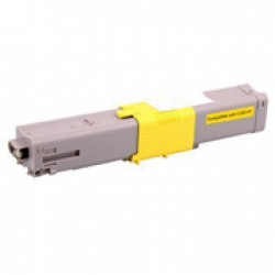 TONER LASER PREMIUM OKI C510 MC561 JAUNE 5000 PAGES 44469722