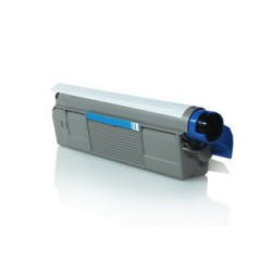 TONER LASER PREMIUM OKI C612 / 46507507 CYAN 6000 PAGES