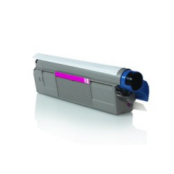 TONER LASER PREMIUM OKI C612 / 46507506 MAGENTA 6000 PAGES