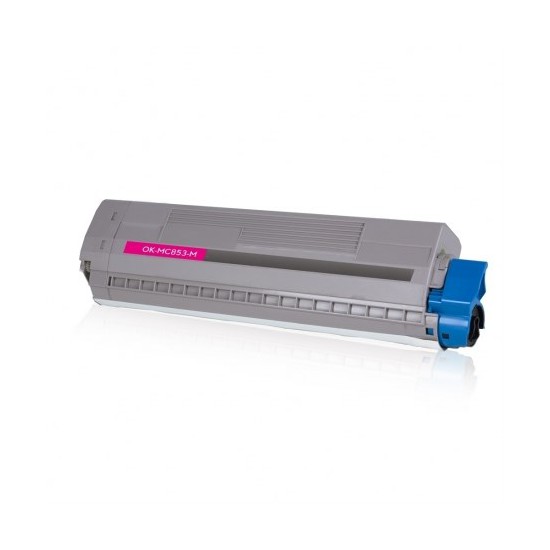 TONER LASER PREMIUM OKI MC853 / MC873 45862838 MAGENTA 7300 PAGES