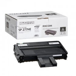 TONER LASER ORIGINAL RICOH AFICIO SP277 / 408160 NOIR 2600 PAGES