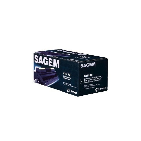 TONER LASER ORIGINAL SAGEM CTR33 NOIR 5000 PAGES