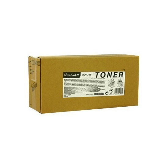 TONER LASER ORIGINAL SAGEM TNR756 NOIR 6000 PAGES