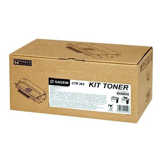 TONER LASER ORIGINAL SAGEM CTR363 NOIR 3000 PAGES