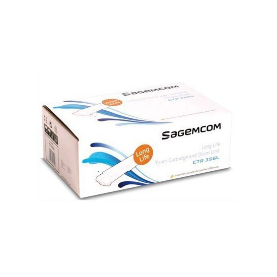 TONER LASER ORIGINAL SAGEM CTR356L NOIR 3500 PAGES