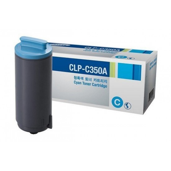 TONER LASER ORIGINAL SAMSUNG CLP-C350 CYAN 2000 PAGES