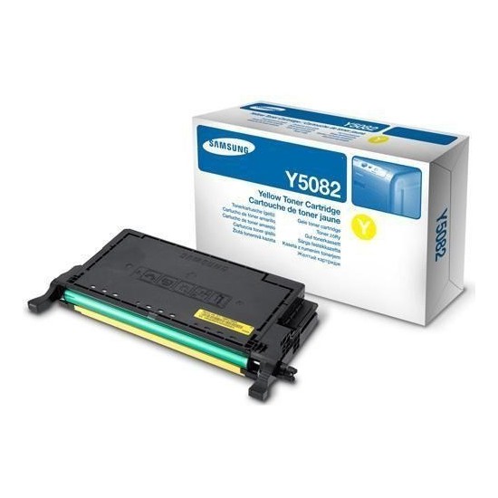 TONER LASER ORIGINAL SAMSUNG CLT-Y5082S JAUNE 2000 PAGES