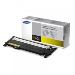 TONER LASER ORIGINAL SAMSUNG CLT-Y406S JAUNE 1000 PAGES