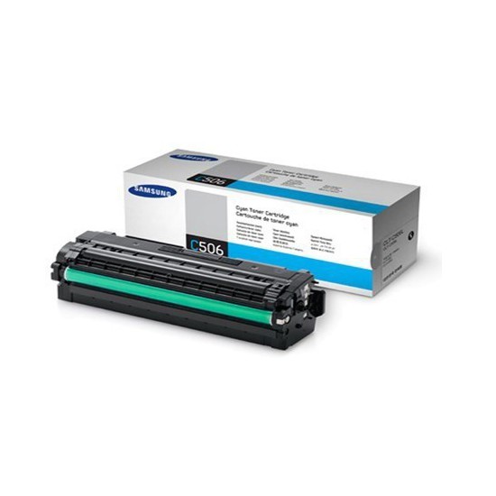 TONER LASER ORIGINAL SAMSUNG CLT-C506L CYAN 3500 PAGES