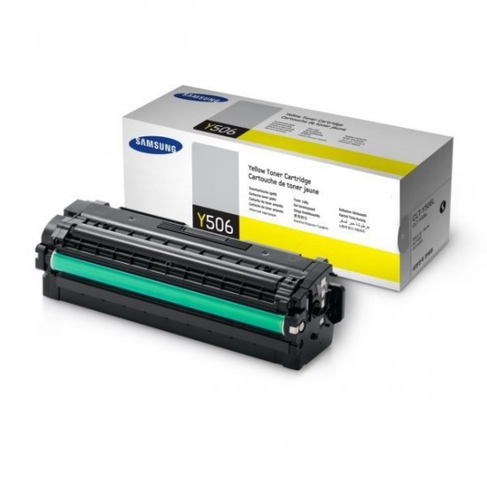 TONER LASER ORIGINAL SAMSUNG CLT-Y506L JAUNE 3500 PAGES