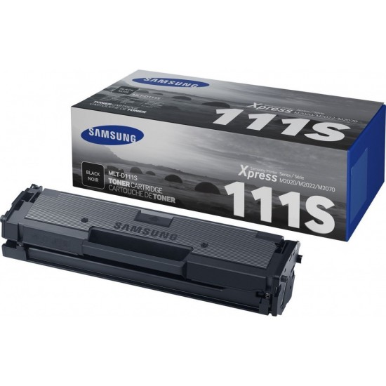 TONER LASER ORIGINAL SAMSUNG MLT-D111S NOIR 1000 PAGES