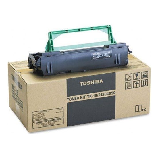 TONER LASER ORIGINAL TOSHIBA TK18 NOIR 8300 PAGES