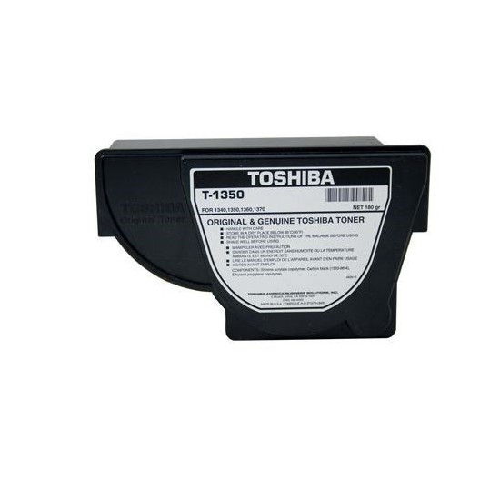 TONER PHOTOCOPIEUR ORIGINAL TOSHIBA T1350E NOIR