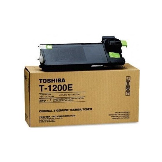 TONER PHOTOCOPIEUR ORIGINAL TOSHIBA T1200E NOIR