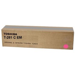 TONER PHOTOCOPIEUR ORIGINAL TOSHIBA T281 / 281C MAGENTA 10000 PAGES