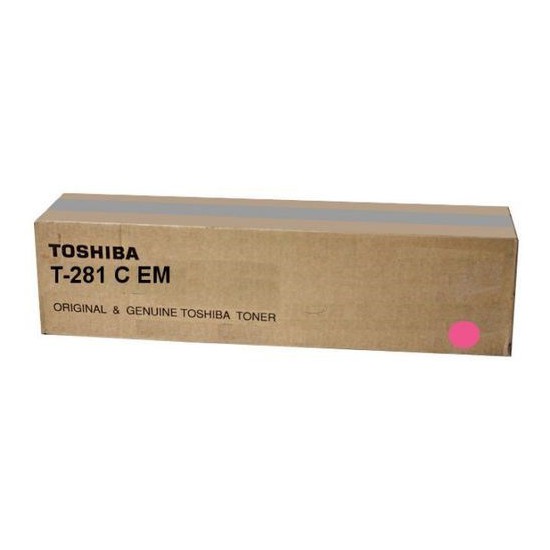 TONER PHOTOCOPIEUR ORIGINAL TOSHIBA T281 / 281C MAGENTA 10000 PAGES