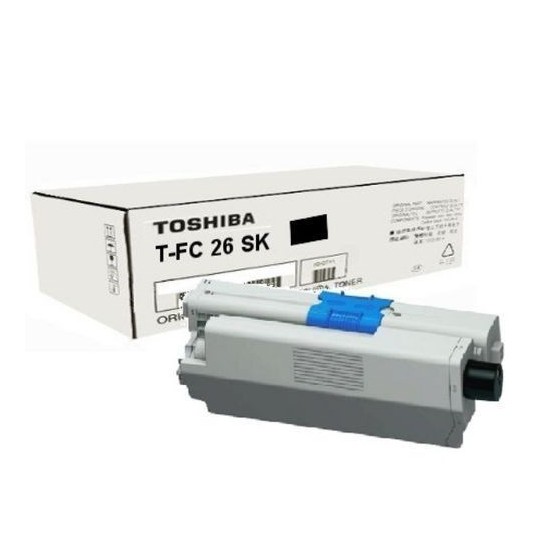 TONER PHOTOCOPIEUR ORIGINAL TOSHIBA TFC26 NOIR