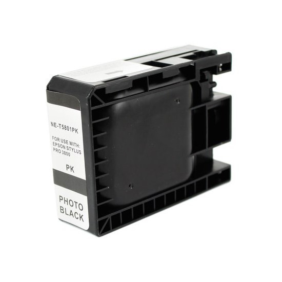 CARTOUCHE JET D'ENCRE GENERIQUE EPSON T5801 NOIR 80ML