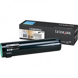 TONER LASER ORIGINAL LEXMARK C930H2KG / NOIR 38000 PAGES "DESTOCK"