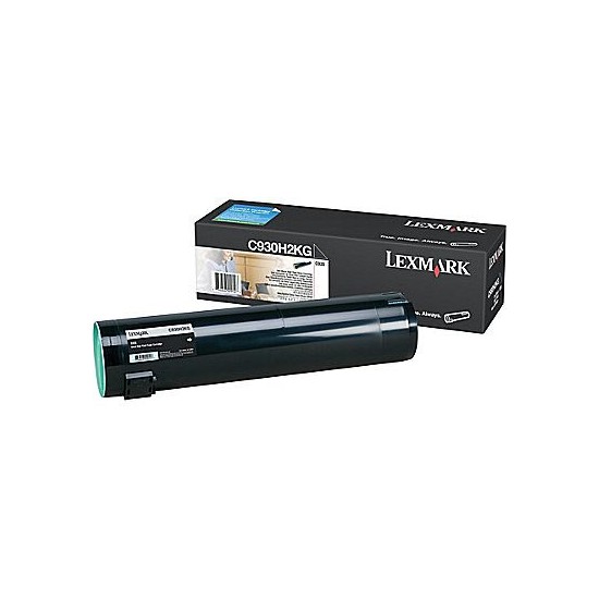 TONER LASER ORIGINAL LEXMARK C930H2KG / NOIR 38000 PAGES "DESTOCK"