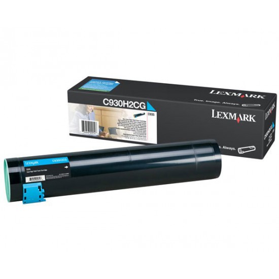 TONER LASER ORIGINAL LEXMARK C930H2CG / CYAN 24000 PAGES "DESTOCK"