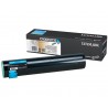 TONER LASER ORIGINAL LEXMARK C930H2CG / CYAN 24000 PAGES "DESTOCK"