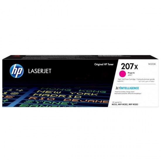 TONER LASER ORIGINAL HP 207X / W2213X MAGENTA 2450 PAGES