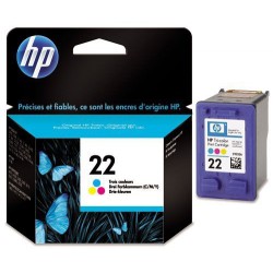 CARTOUCHE JET D'ENCRE ORIGINAL HP C9352A COULEUR 5ML N°22XL