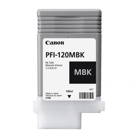 CARTOUCHE ORIGINAL CANON PFI-120 / PFI120 / 2884C001 NOIR MAT 130ML