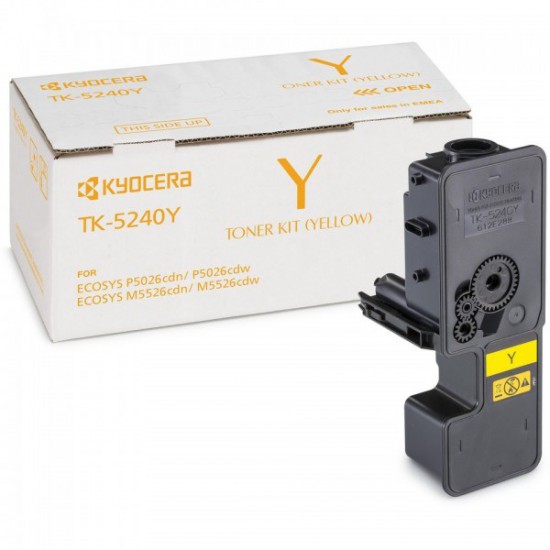 TONER LASER ORIGINAL KYOCERA TK5240 / 1T02R7ANL0 JAUNE 3000 PAGES