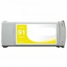 CARTOUCHE JET D'ENCRE GENERIQUE HP C9469A / N°91 / JAUNE 775ML