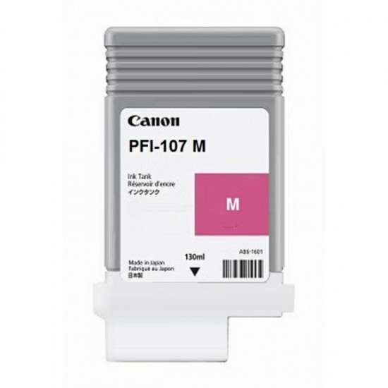 CARTOUCHE JET D'ENCRE ORIGINAL CANON PFI107 / 6707B001 MAGENTA 130ML