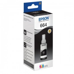 CARTOUCHE JET D'ENCRE ORIGINAL EPSON T6641 NOIR 4000 PAGES