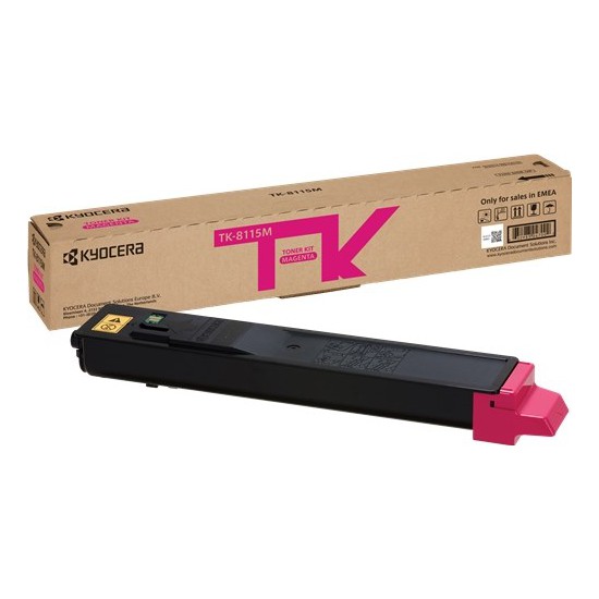 TONER LASER ORIGINAL KYOCERA TK8115 / 1T02P3BNL0 MAGENTA 6000 PAGES