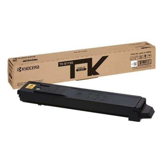 TONER LASER ORIGINAL KYOCERA TK8115 / 1T02P30NL0 NOIR 12000 PAGES