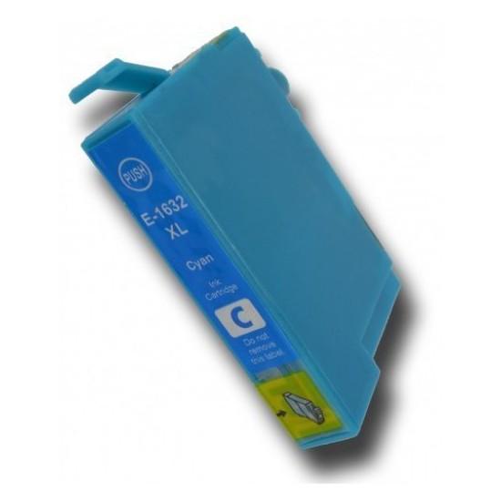 CARTOUCHE JET D'ENCRE GENERIQUE EPSON T1632 CYAN 11.6ML